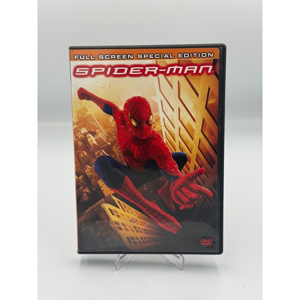 Spider-Man DVD 2002 Full Screen Special Edition 2-Disc Set Marvel Tobey 9